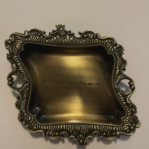 Taylor Swift Evermore Collection “you left them all to me” ring dish